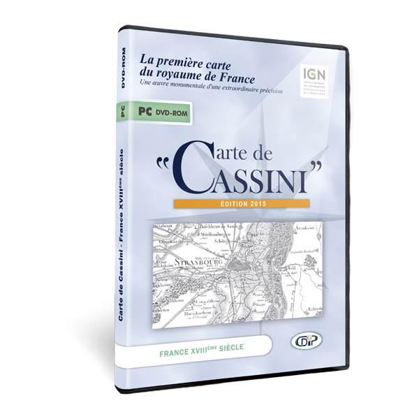 Boite DVD de Carte de Cassini