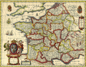 Carte de la France