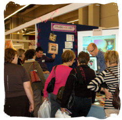 Photo du stand G40 au salon Crée-Attitude