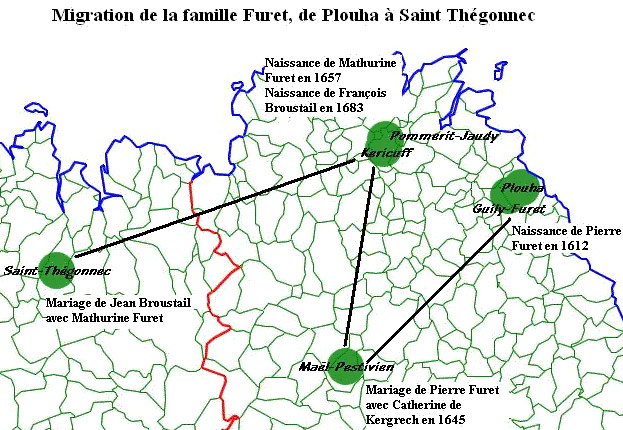 Toponymes et g&eacute;n&eacute;alogie
