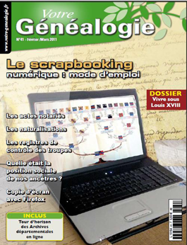 Sommaire Votre genealogie N°40