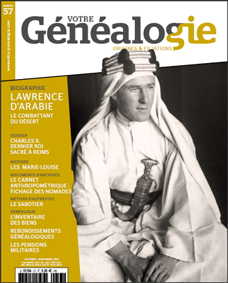 Sommaire Votre genealogie
N°55