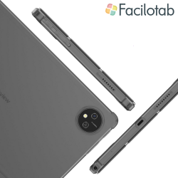 Facilotab L Rubis - WiFi/4G - 64 GB - Android 13 - Tablet semplificato per anziani