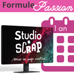 Studio-Scrap 9 - Passion - 1 an