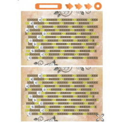 Papier Magnet blanc brillant - Pochette de 5 Feuilles A4