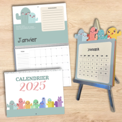 Calendriers 2025 pour Studio-Scrap