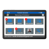 Facilotab Nomad, WiFi + 4G, 128 GB, Android 14, tablet semplificato per anziani
