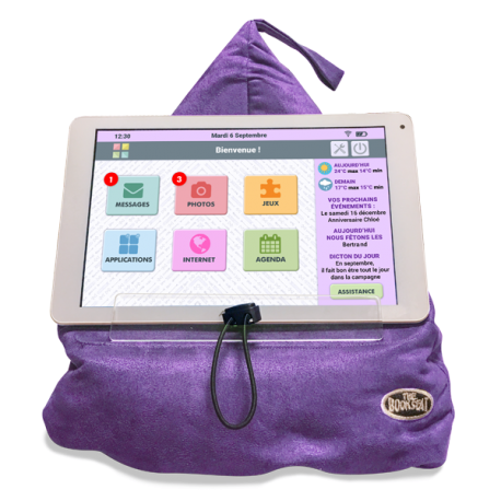 Support coussin pour tablette Support coussin pour tablette