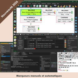 Coffret Généatique 2026 Prestige avec Clé USB
