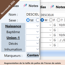 Coffret Généatique 2026 Prestige avec Clé USB