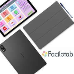 copy of Facilotab XXL - WiFi - 128 GB - Android 13 - Schermo molto grande - Scocca rinforzata - Tablet semplificato per Anziani