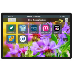 Facilotab Classic - WiFi - 128GB - Android 15 - Tablet semplificato per anziani