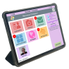 Facilotab XXL Classic - WiFi 256GB - Android 15 - Schermo extra large - Tablet semplificato per anziani