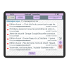Facilotab XXL Classic - WiFi 256GB - Android 15 - Schermo extra large - Tablet semplificato per anziani