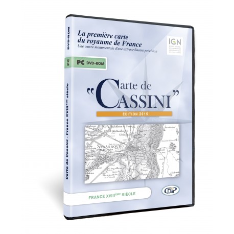 Carte de Cassini, logiciel de cartographie