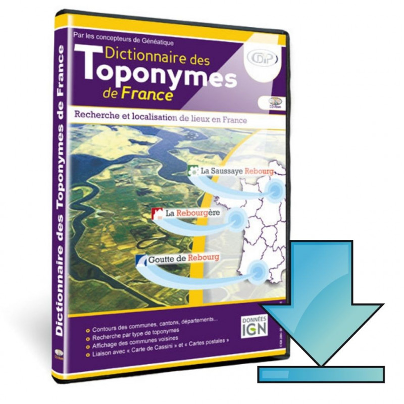 Dictionnaire des Toponymes en téléchargement Dictionnaire des Toponymes en téléchargement