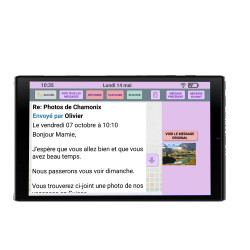 Facilotab L Rubis 2021 - WiFi/4G - 64 Go - Android 11 - Reconditionnée - Comme Neuve