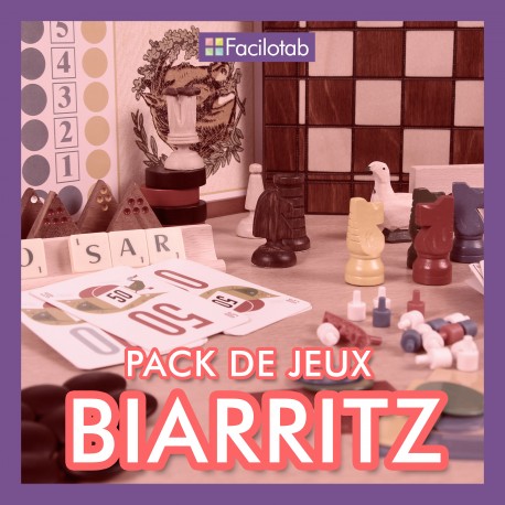 Pack de jeux "Biarritz" Pack de jeux "Biarritz"