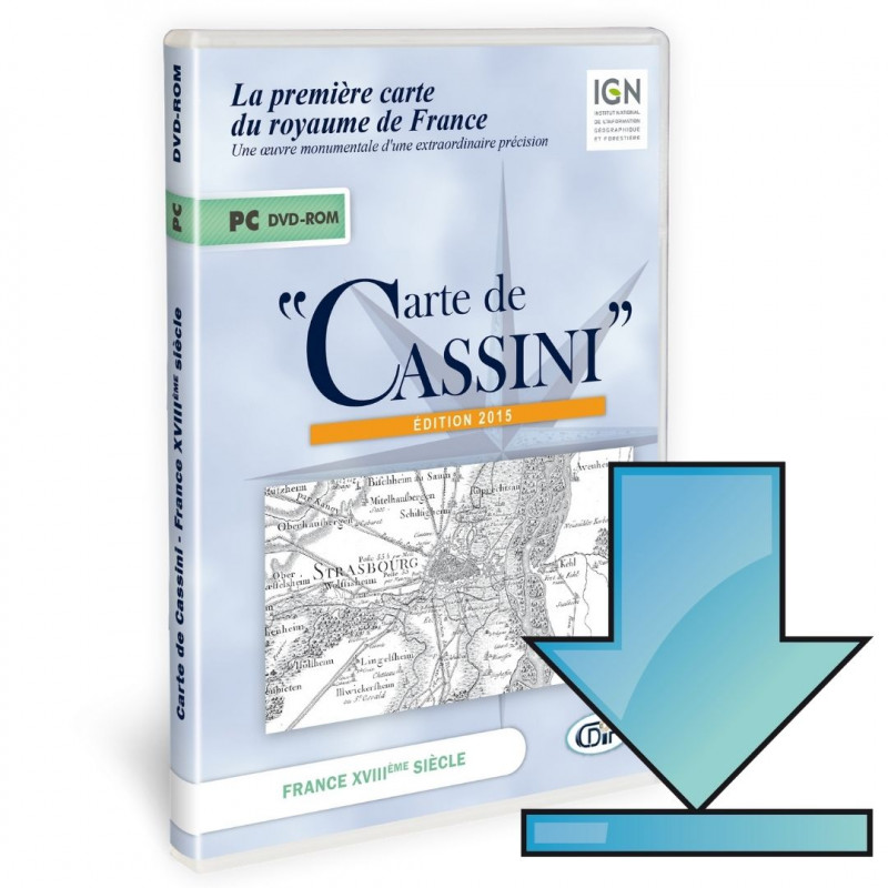 Carte de Cassini, logiciel de cartographie - En Téléchargement Carte de Cassini, logiciel de cartographie - En Téléchargement