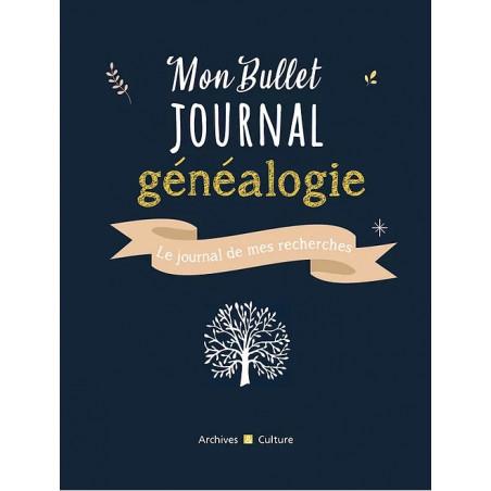 Mon Bullet Journal généalogie