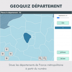 Pack de jeux "GéoQuiz"