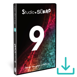 Studio-Scrap 9, Logiciel de mise en page créative, en téléchargement