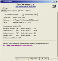 Gedcom Vision : analyse de fichiers gedcom