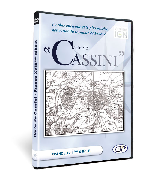 Coffret Carte de Cassini