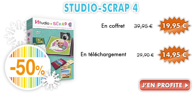 -50% sur Studio-Scrap