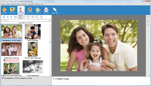 logiciel Photos de famille