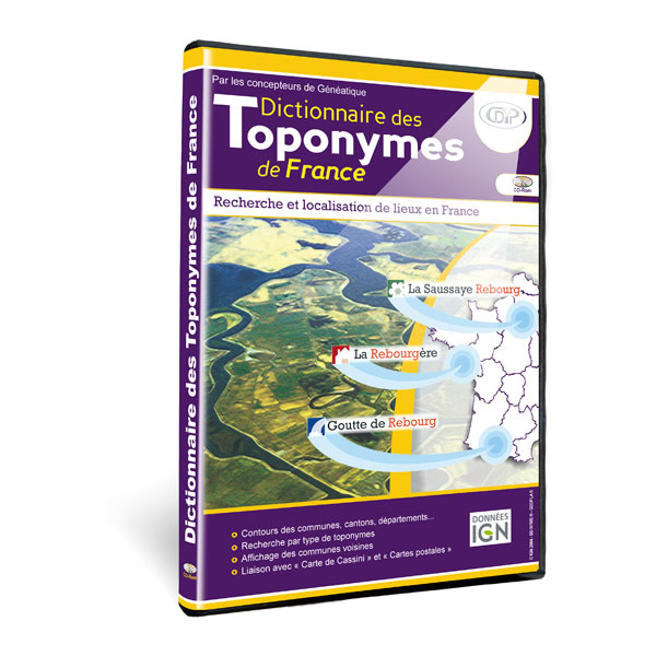 Dictionnaire des toponymes de France